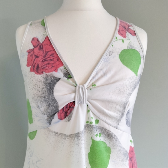 Vintage 80s Nightdress Nightgown Slipdress - Picture 4 of 8